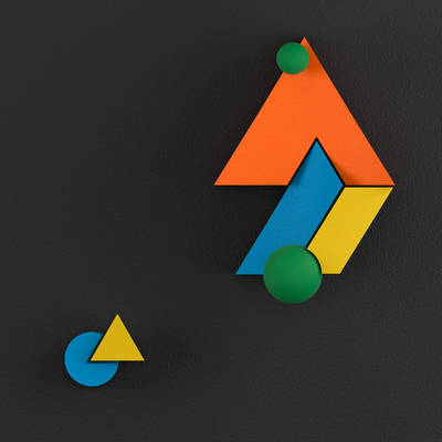 Minimal. Abstract. Geometric. Vibrant. No. 11.