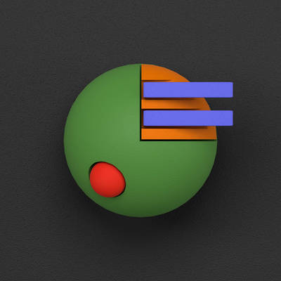 Minimal. Abstract. Geometric. Vibrant. No. 6.