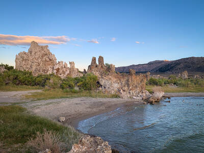 Photo of Mono Lake. Summer.