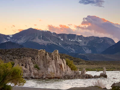 Photo of Mono Lake. Summer.