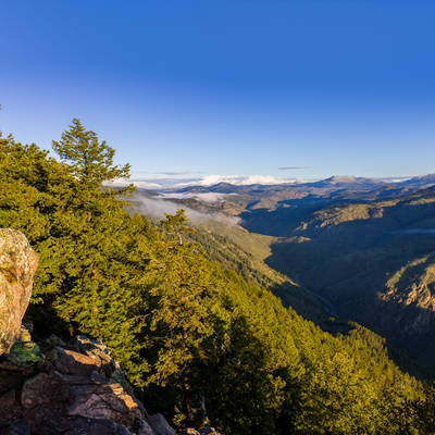Photo of the sunset at Great Sand Dunes National Park.