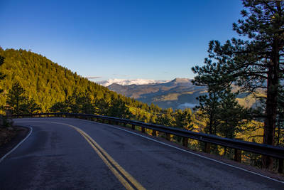 Photo of the sunset at Great Sand Dunes National Park.