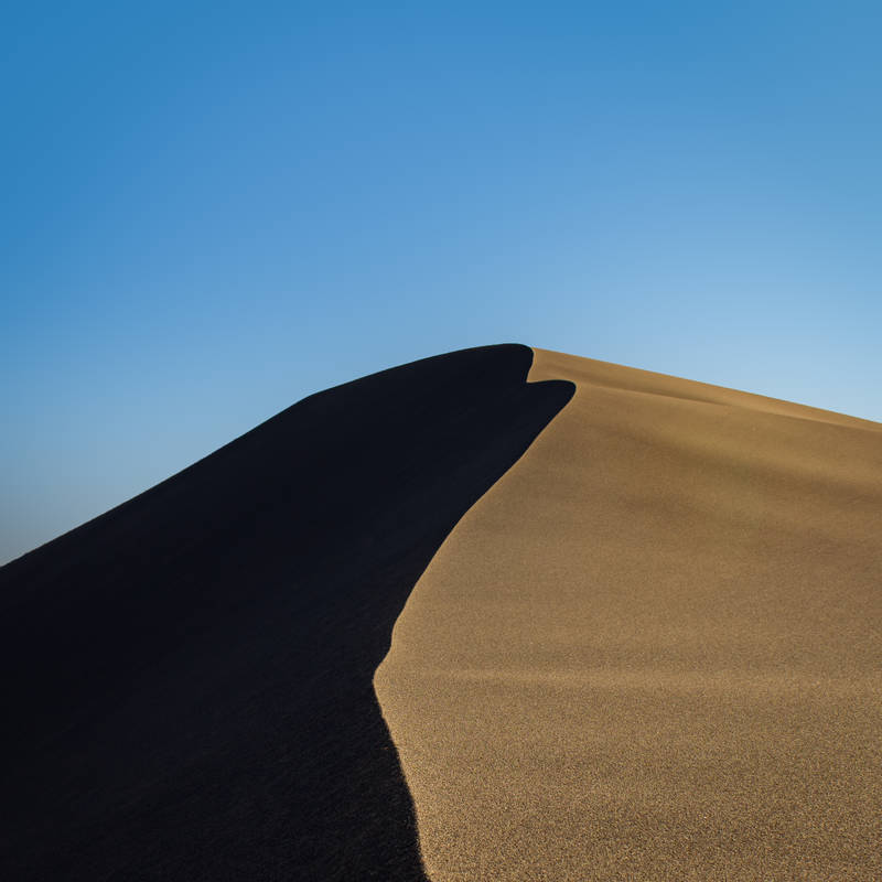 Photo of a sand dune