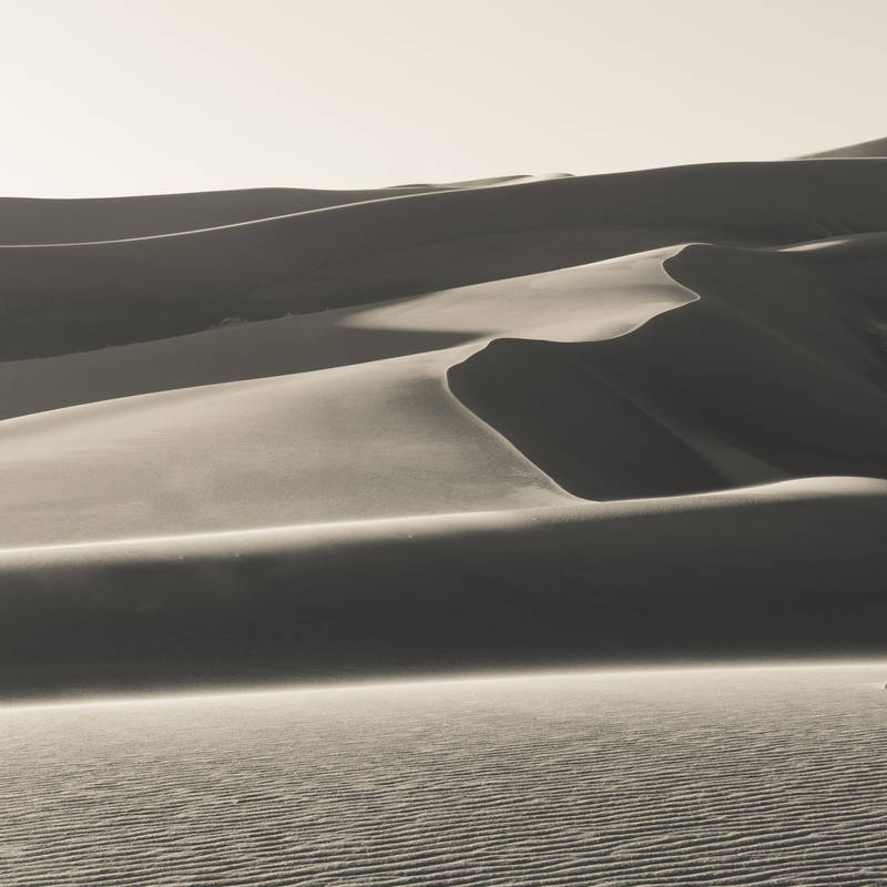 Photo of sand dunes.